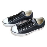 Zapatillas Converse All Star Plataforma Ox Negras Originales