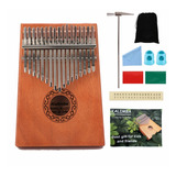 Piano De Pulgar Kalimba Instrumento De Dedos Kit 17 Tonos