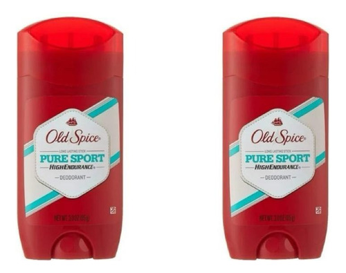 2 Old Spice Desodorante Pure Sport 85g Sin Aluminio 100% Usa