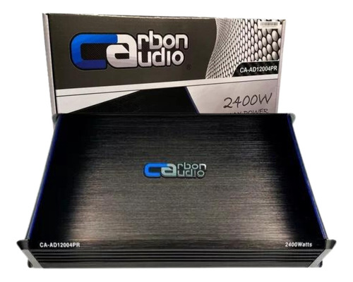 Amplificador Nano Clase D 4 Canales 2400 W Ca-ad12004pr