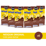 Nesquik Chocolatada 6 Unidades X 200ml.