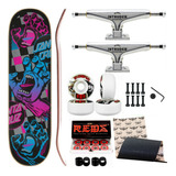 Skate Pro Santa Cruz 8.0 + Intruder 139mm Moska 53 Redbones 