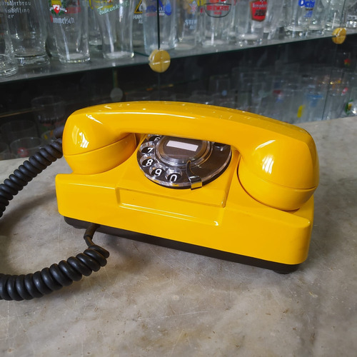 Telefone Tijolinho Gte Amarelo