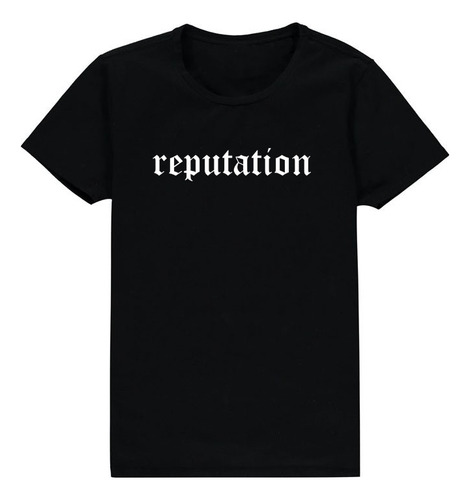 Remera Logo Reputation Album Taylor Swift