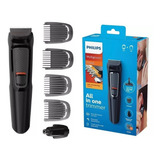 Aparador De Pelos Multigroom Com 6 Acessórios Mg3711 Philips