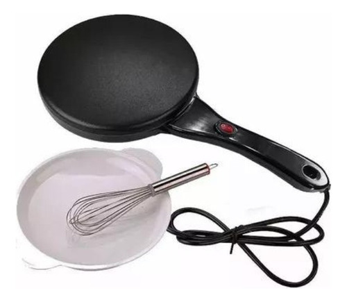 Panquequera Electrica 900w Antiadherente Batidor+bowl Crepe 