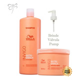 Kit Wella Invigo Nutri Enrich Shampoo 1000ml + Máscara 500ml