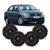 Kit 4 Alto Falante Jbl 6 Poleg 200w P/ Voyage G5 2008 À 2012