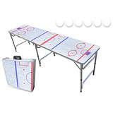 Mesa De Beer Pong De 8 Pies - Gráficos De Pista De Hockey