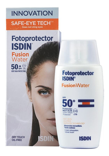 Protector Solar Facial Fusion Water Oil Control Fps 50 Isdin