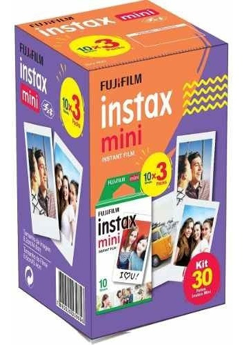 Filme Instax Mini Fujifilm  Pack Com 30 Poses/fotos