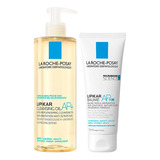 Kit Corporal La Roche-posay Lipikar - Óleo E Creme 75ml