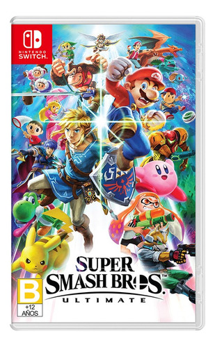 Videojuego Super Smash Bros Ultimate Nintendo Switch B +12