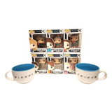 Colección Funkos De Friends Y 2 Tazas Grandes Blancas