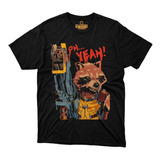 Playera Guardianes De La Galaxia Rocket Raccoon Marvel 