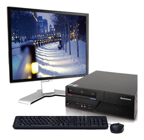 Computador Dual Cor Con Monitor De 17p. 2g Ram 250g Hdd