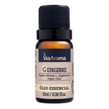  Óleo Essencial Gengibre - 10ml Via Aroma 100% Natural