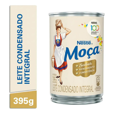 Leite Condensado Nestlé Moça 395g Lata | MercadoLivre
