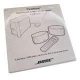 Cd Para Configuração Do Dvd Bose C/ Home Theater Cinemate