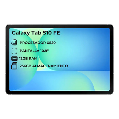 Tablet Samsung Galaxy Tab S10 Fe 10.9 X520 12gb 256gb Lápiz | Meses sin interés