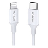 Ugreen Cable Usb C A Lightining Para iPhone Carga Rapida 1m 