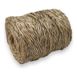 Barbante Fio De Sisal 2mm 250g 75 Metros - Cor Polar