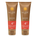 Nude Bronceador Gelspf4 120ml 2xpe Nv Nude