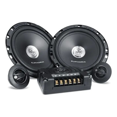 Set De Medios Euphoria By Db Drive Es5 6c 6.5 PuLG 190w Máx | Meses sin interés