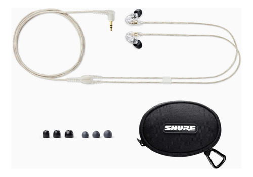 Audifonos Shure Se215 (in Ear) Color Transparente