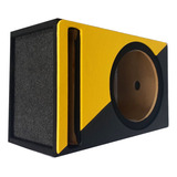 Cajón Para Subwoofer 12 Mdf Porteado Color Combinado N-a