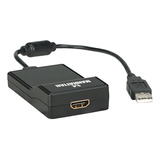 Convertidor Manhattan Usb 2.0 A Puerto De Video Hdmi