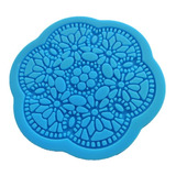 Molde Silicona Encaje Puntilla Comestible Mandala