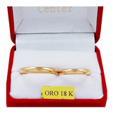 Alianzas Oro 18k 3 Gramos Par Anillo Casamiento A6