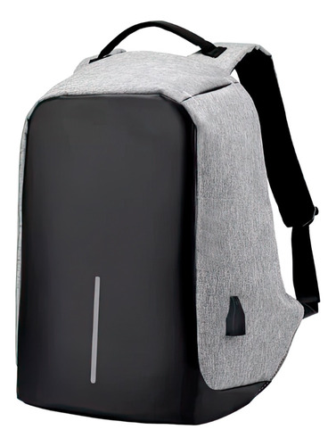 Mochila Antirrobo Impermeable Anticorte Porta Notebook Usb