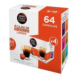 Café Lungo Dolce Gusto Nescafé 64 Capsulas