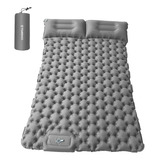 Colchoneta Inflable Tomshoo Air Camping Con Alfombrilla Acol