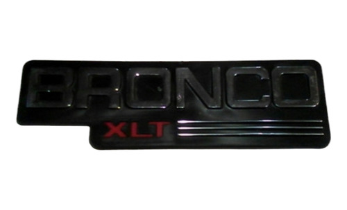 Emblema Bronco Ford Xlt Genericos Foto 2