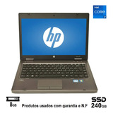 Notebook Hp I7 8gb Ram/ Ssd Com Garantia, Promoção