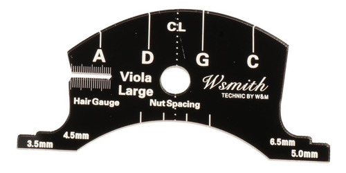 Plantilla De Molde Multifuncional Para Puentes De Violín