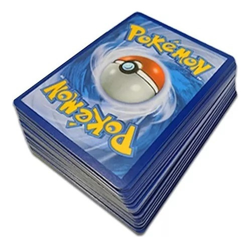 Kit Lote 50 Cartas Pokémon Tcg Original Copag Português