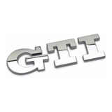 Emblema Volkswagen Gti Golf Cromado Mk3 Mk4 Mk5 Mk6 Mk7 Tsi