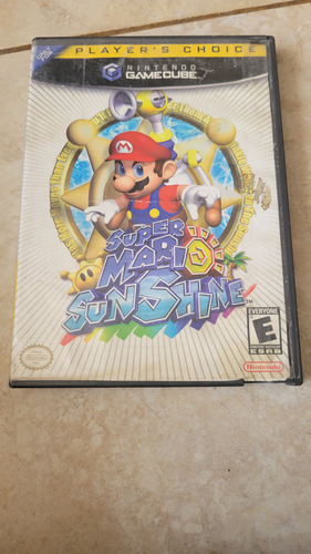 2cajas De Juego Super Mario Sunshine  Game-cube (solo Caja).