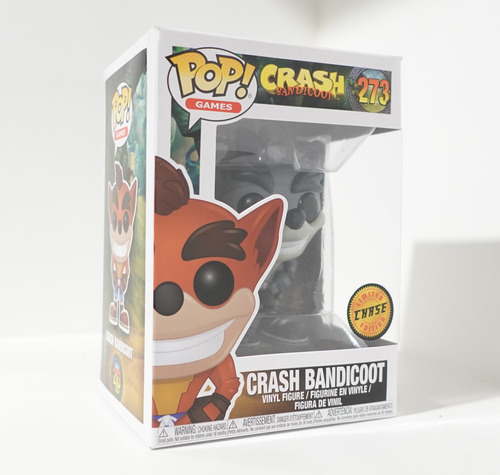 Funko Pop! Crash Bandicoot 273 Chase Blanco/negro