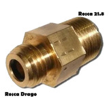 Niple Conexion Para Rosca R21.8 A Drago Macho Macho Smg