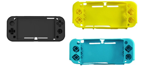 Funda De Silicon Compatible Con Nintendo Switch Lite Colores