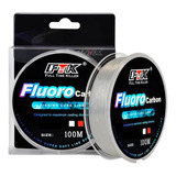 Línea De Pesca Fluorocarbono Shock Leader 100m#6 Resist 16kg