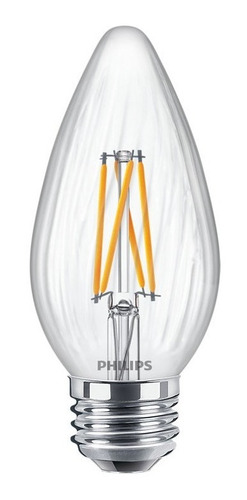 Foco Led Vela Atenuable 5.5w Warm Glow Philips