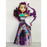 Ever After High Raven Queen Arco Flechas Vestido Morado 2015