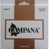 Cuerdas Guitarra Criolla Campana Encordado Nylon Plata Cam10