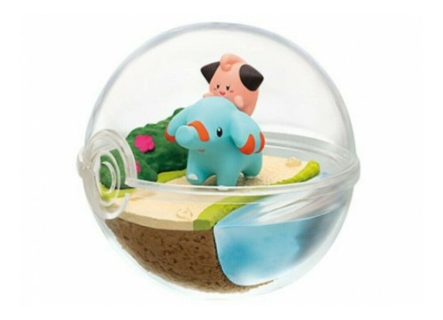 Pokemon Figura Terrario Phanpy Skitty